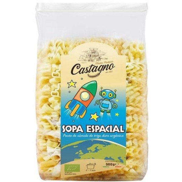 Castagno Mix Galattico Pasta Per Bambini Con Figure 500 Gr Eco