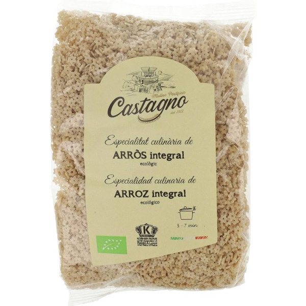 Castagno Arroz Integral Estrelas 500 Gr Eco