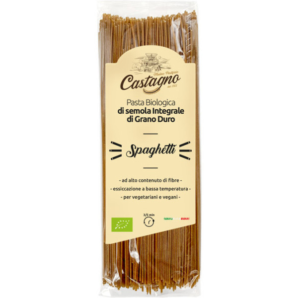 Castagno Nouilles De Blé Entier 500 Gr Eco