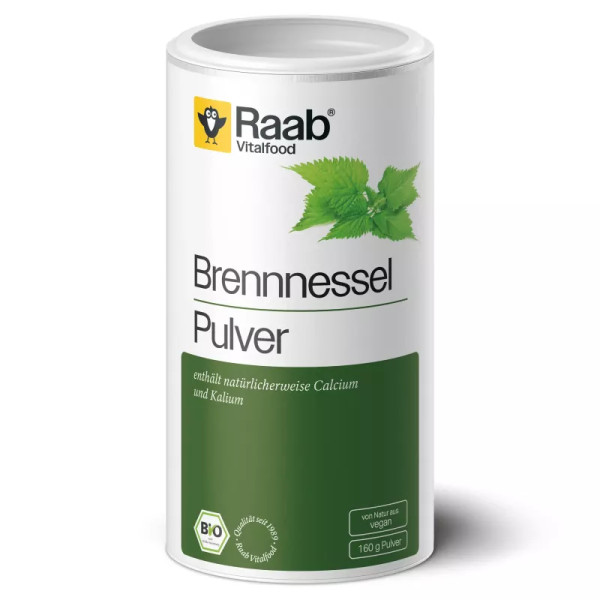 Raab Vitalfood Brandnetelpoeder 160 Gr Bio Sg Vegan