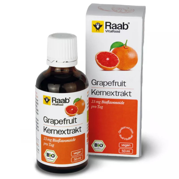 Raab Vitalfood Grapefruitkernextrakt 50 ml Bio Sg Vegan