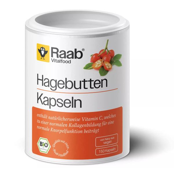 Raab Vitalfood Rose Musquée 150 Caps Bio Sg Vegan