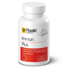 Raab Vitalfood Inmun Plus 60 Caps Bio Sg Vegan