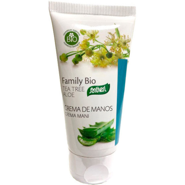 Santiveri Crème Mains Bio Arbre à Thé 50 ml