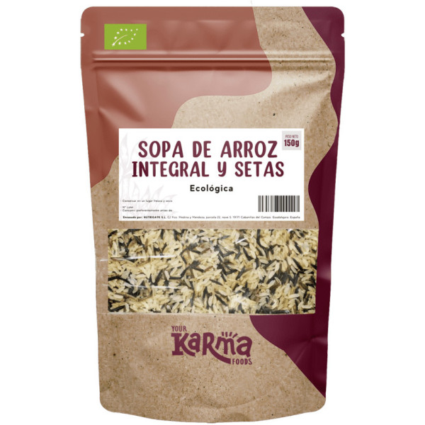 Ihre Karma Foods Braunreis- und Pilzsuppe 150 Gr Eco Vegan