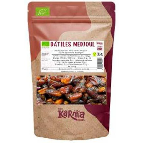 Your Karma Foods Tâmaras Medjoul Integrais 200 Gr Eco Sg Vegan