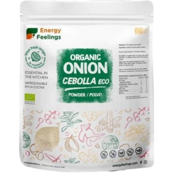 Energy Feelings Cebola em Pó 500 Gr Eco Vegan Sg