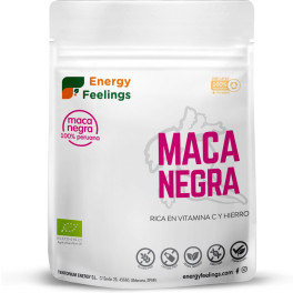 Energy Feelings Maca Negra Polvo 200 Gr Eco Vegan Sg