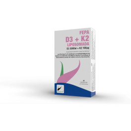 Fepadiet Vitamina D3+k2 Liposomado 40 Caps