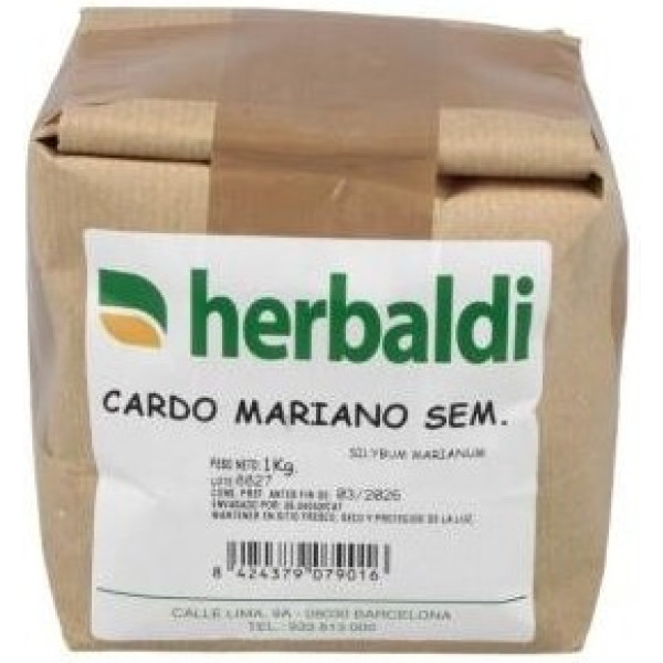 Semi di erbe di cardo mariano Herbaldi 1 Kg