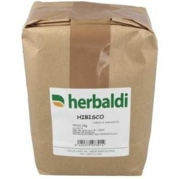 Herbaldi Hibiskuskraut, zerkleinerte Blüten, 1 kg