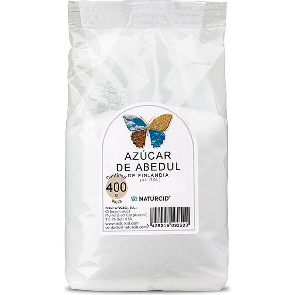 Açúcar de Bétula Naturcid 400 G