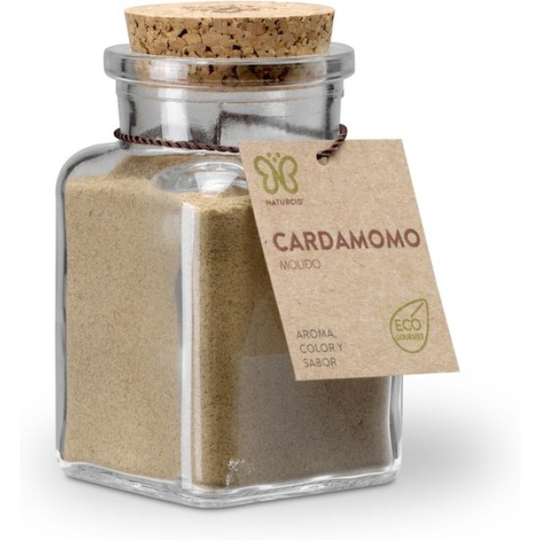 Naturcid Especiarias Cardamomo Moída 50 Gr Eco