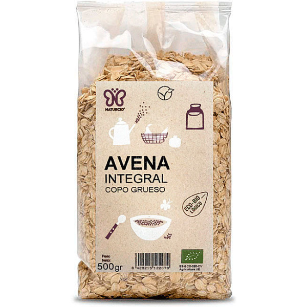 Naturcid Copos De Avena Gruesos 500 Gr Eco