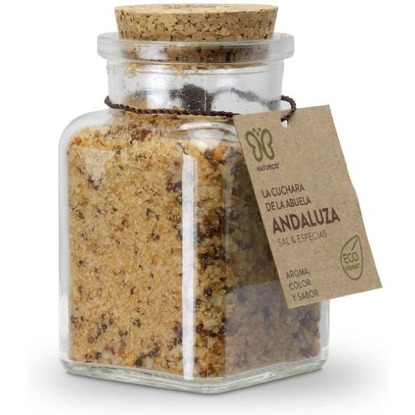 Naturcid Cuillère Grand-Mère Andalouse Sel et Épices 150 Gr Eco