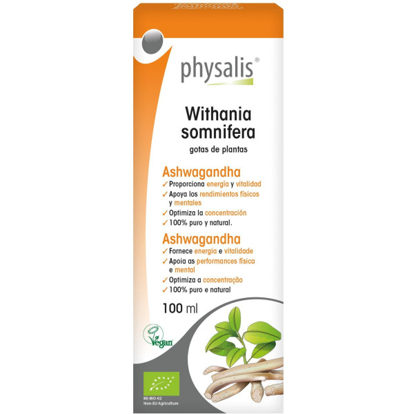 Extrato de Physalis Ashwadandha 100 Ml Bio