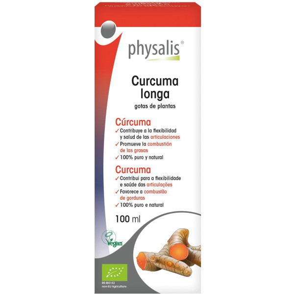 Extrato de Cúrcuma Longa Physalis 100 Ml Bio