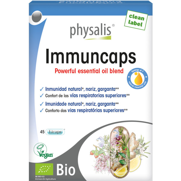 Physalis Immuncaps 45 Caps Bio Vegan