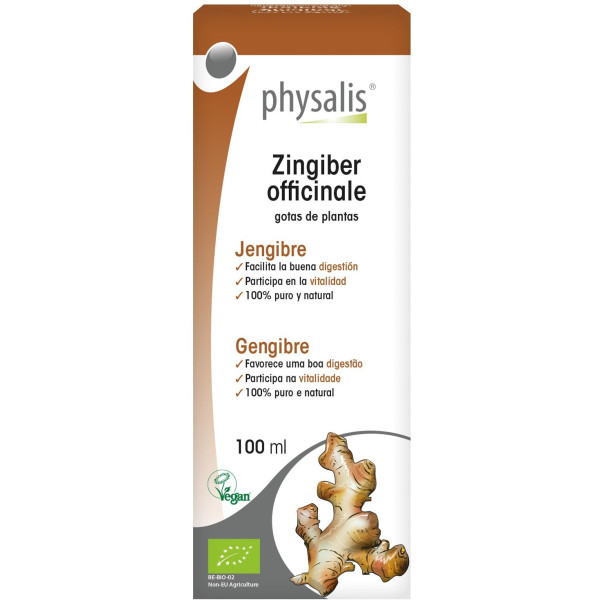 Extrait De Gingembre Physalis 100 Ml Bio