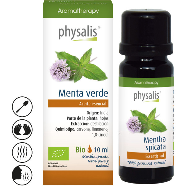 Ätherisches Physalis-Spearmintöl 10 ml Bio