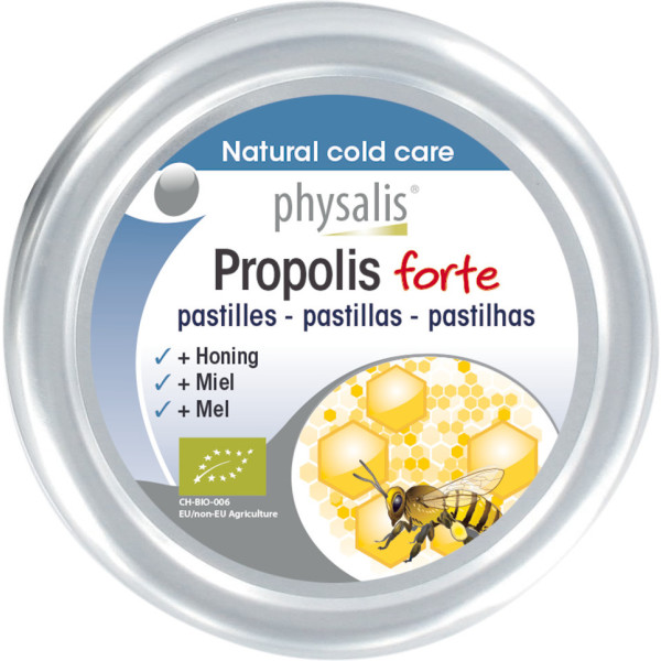 Physalis Propolis Forte Comprimés à Croquer Miel 45 Gr Bio