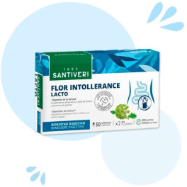 Santiveri Flor Intollerance Lacto 30 Caps