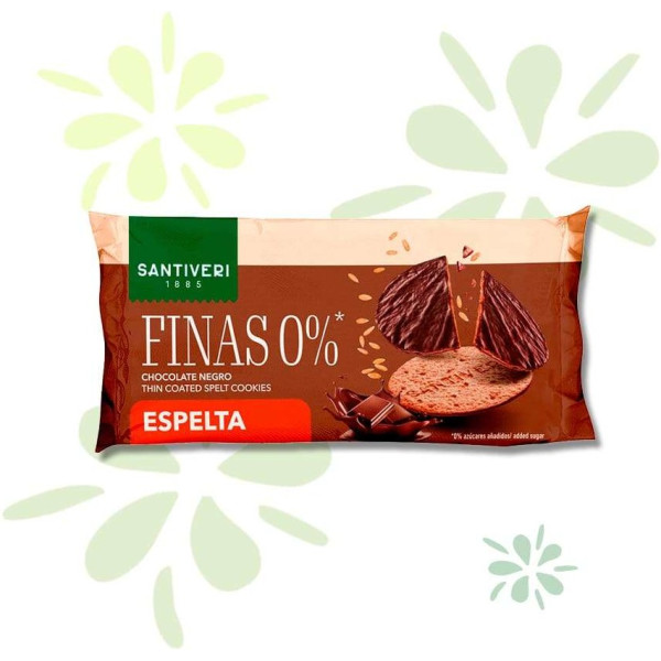 Biscoito de Espelta Fina Santiveri 0% Adição de Açúcar 90 G