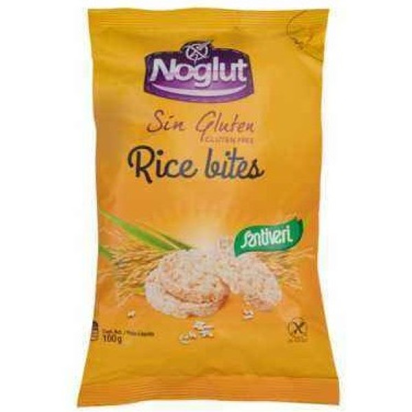 Santiveri Noglut Rice Bites Rijstpannenkoekjes 100 G