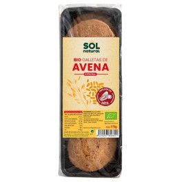 Solnatural Galletas De Avena Endulzadas Con Datil 170 G Bio