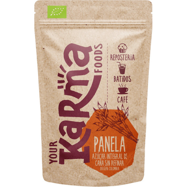 Your Karma Foods  Panelaazúcar Integral De Caña 500 Gr Eco Vegan