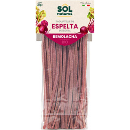 Solnatural Tagliatelle De Espelta Integral Con Remolacha 250g