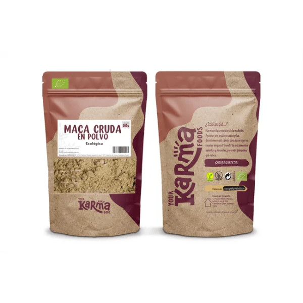 Your Karma Foods Maca Crua em Pó 200 Gr Eco Vegan