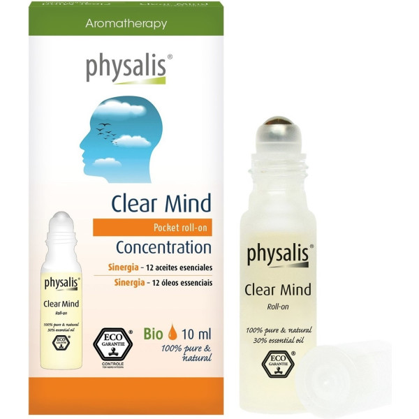 Physalis Clear Mind Concentração Roll-on 10 Ml Bio