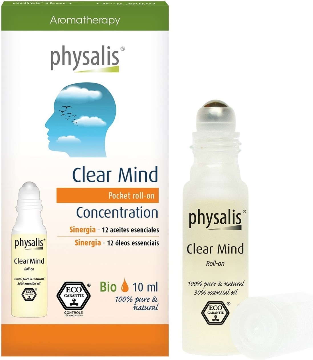 Physalis Clear Mind Concentracion Roll-On 10 Ml Bio-image