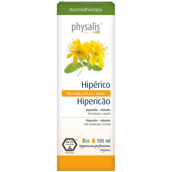 Óleo Vegetal Physalis Hiperico 100 Ml Bio