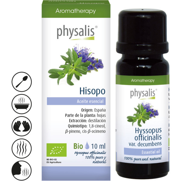 Physalis Hisopo Aceite Esencial 10 Ml Bio