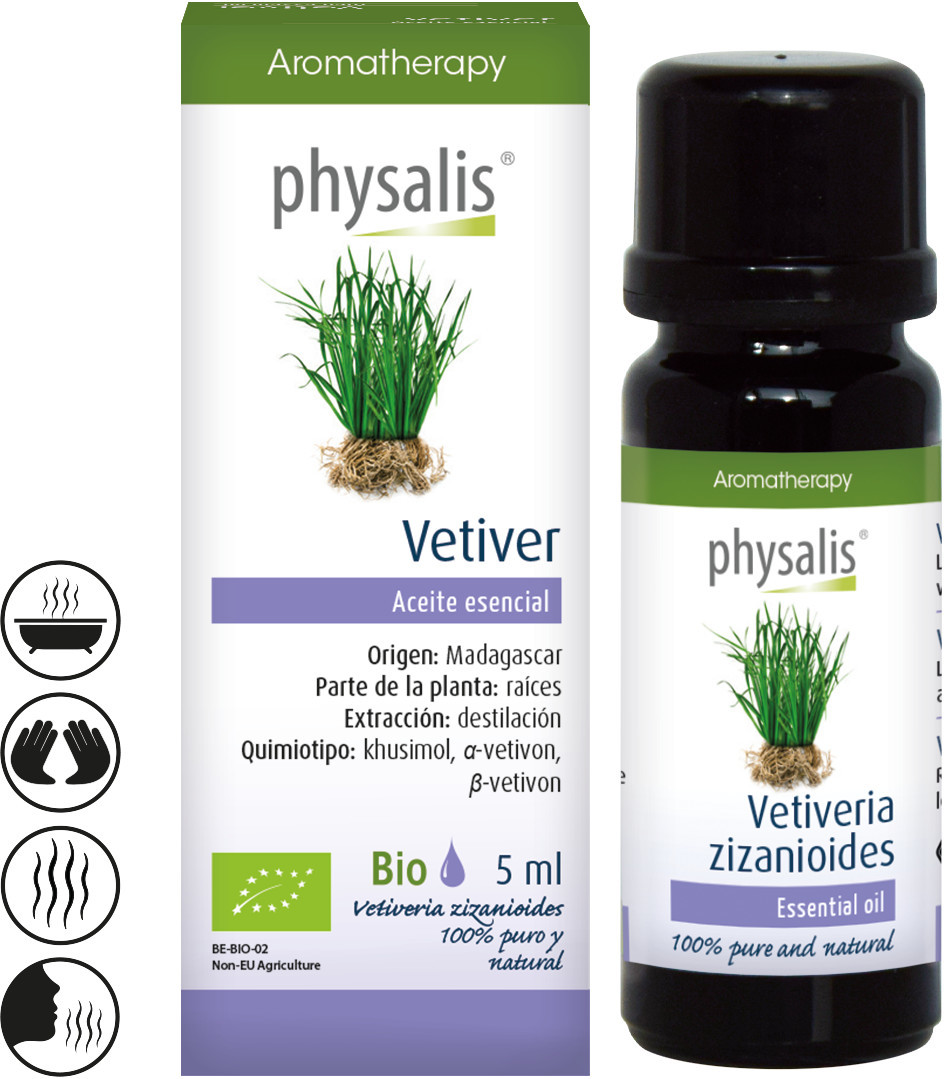 Physalis Vetiver Aceite Esencial Bio 5Ml-image
