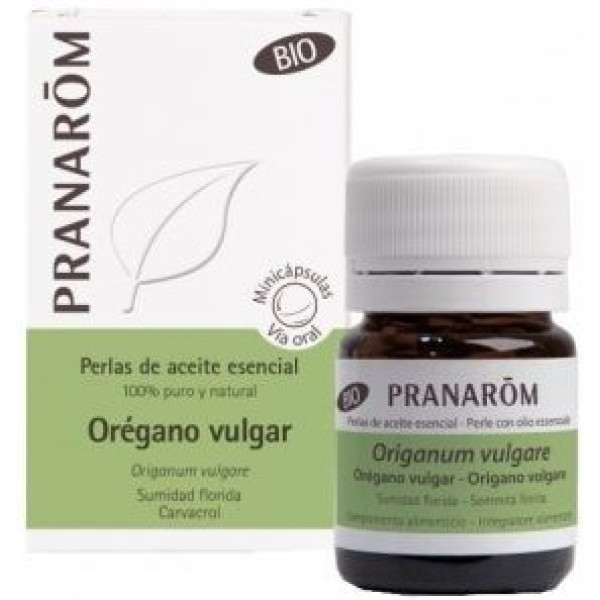 Olio Esen di origano biologico volgare Pranarom 60 perle