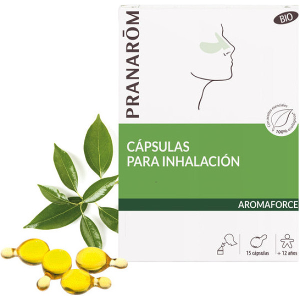 Pranarom Aromaforce Caps Inal Bio 15 Cápsulas