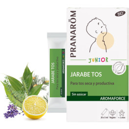 Pranarom Aromaforce Junior Jarabe Tos Bio 20x5 Ml