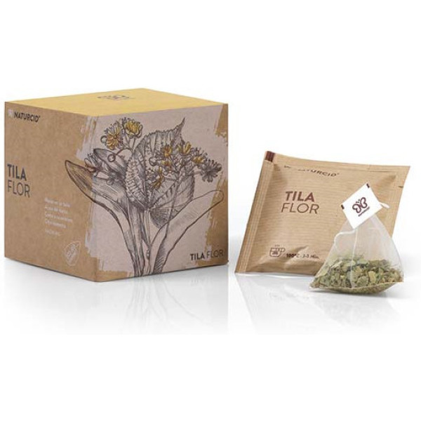 Naturcid Tila Corte Flor Pirâmide 10 Eco Envelopes