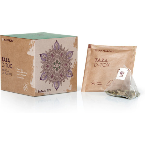 Naturcid D-tox Tasse à Infusion 10 Pyramides Eco