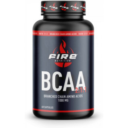 Fire Nutrition Bcaa Ratio 2:1:1 1000 Mg 60 Caps