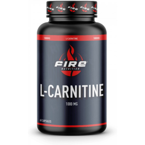 Fire Nutrition L-Carnitin 1000 mg 60 Kapseln