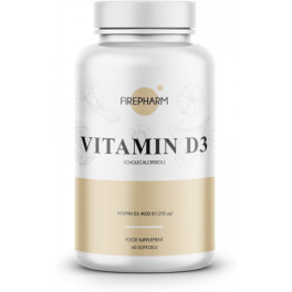 Fire Nutrition F-pharm Vitamina D3 60 Perlas