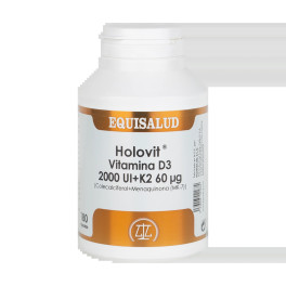 Equisalud Holovitvitamina D3 2000ui + K2 60 Mcg 180 Perlas