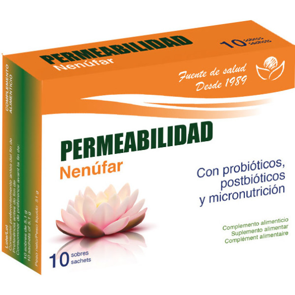 Bioserum Permeabilidad Nenufar 10 Sobres