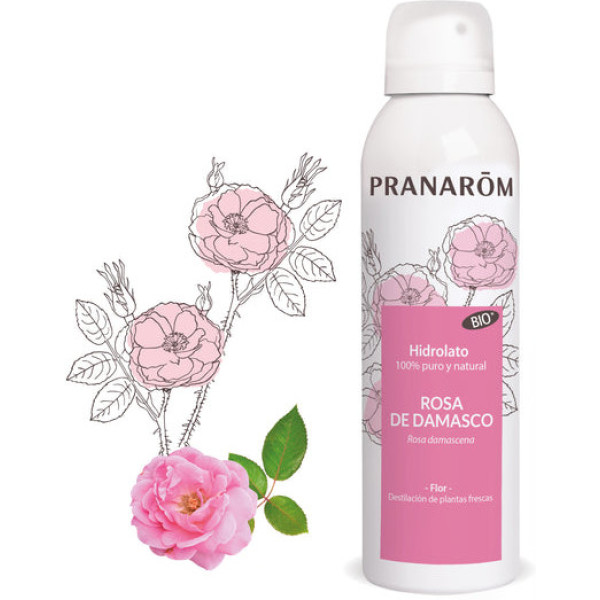 Pranarom Agua Floral Rosa De Damasco Bio (eco) 50 Ml