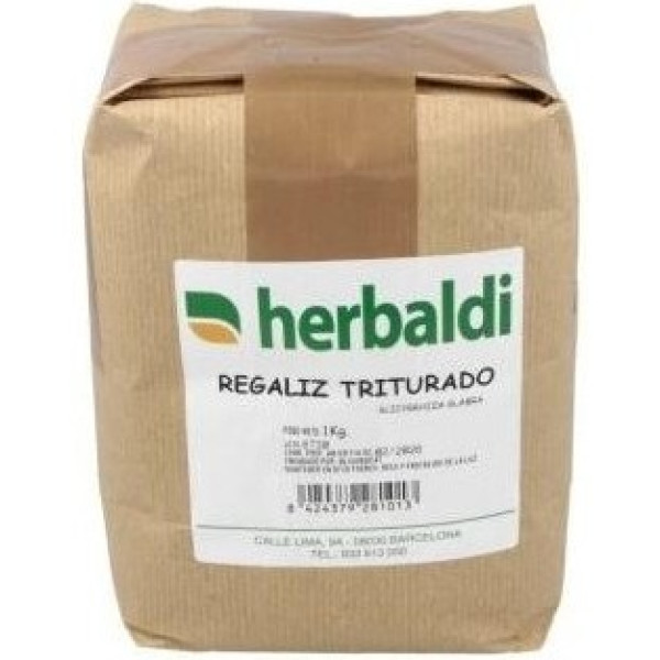 Herbaldi Erva de Alcaçuz Raiz Triturada 1 Kg