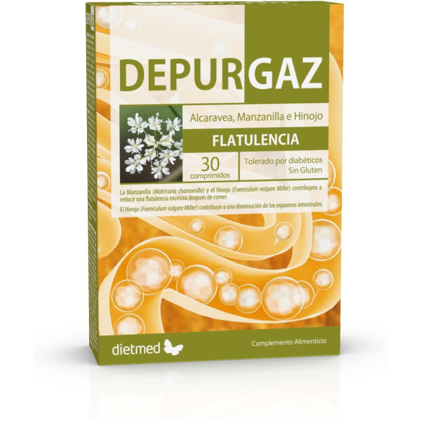 Dietmed Depurgaz 30 Comp